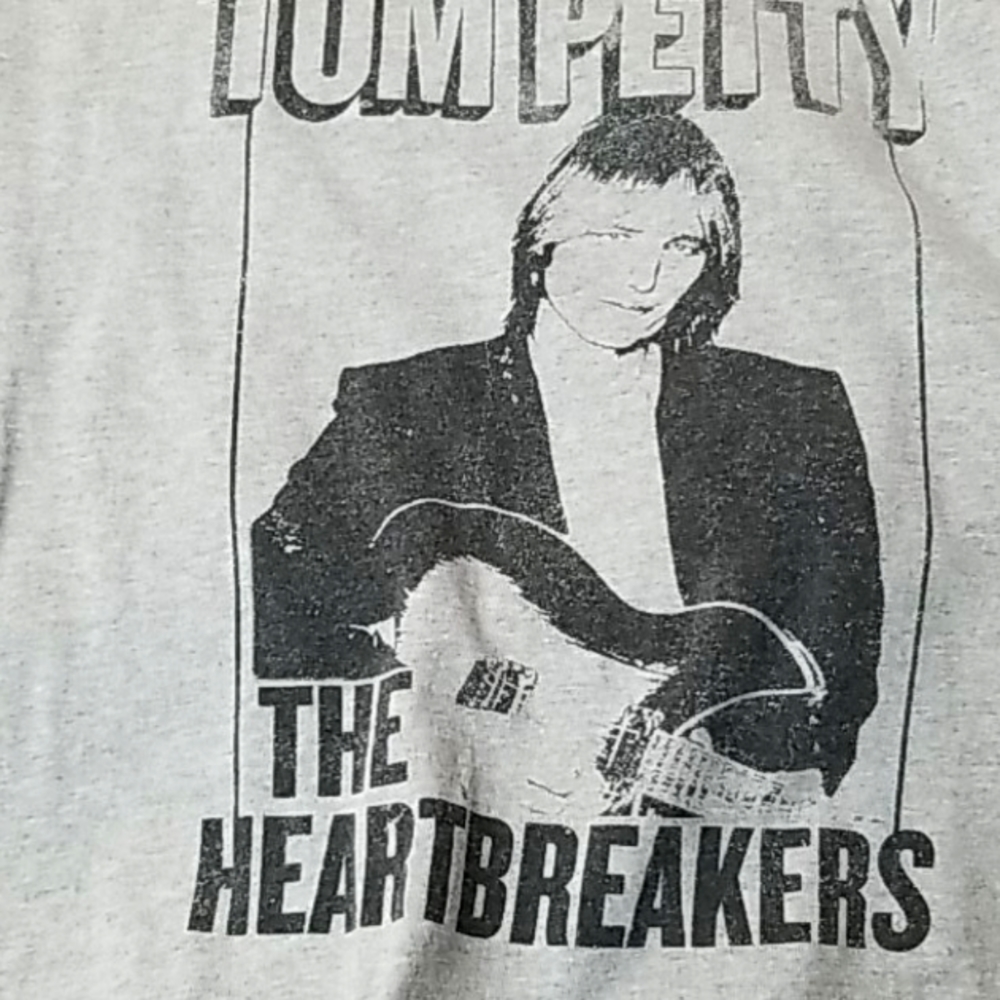 Tom Petty Heartbreaker Tee Gray vintage